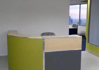 Reception counter