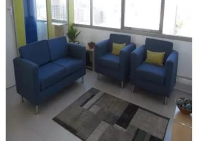Visitor waiting area