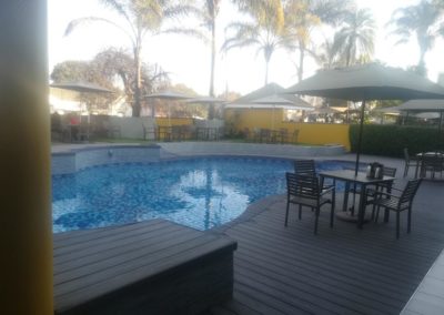 Oasis poolside